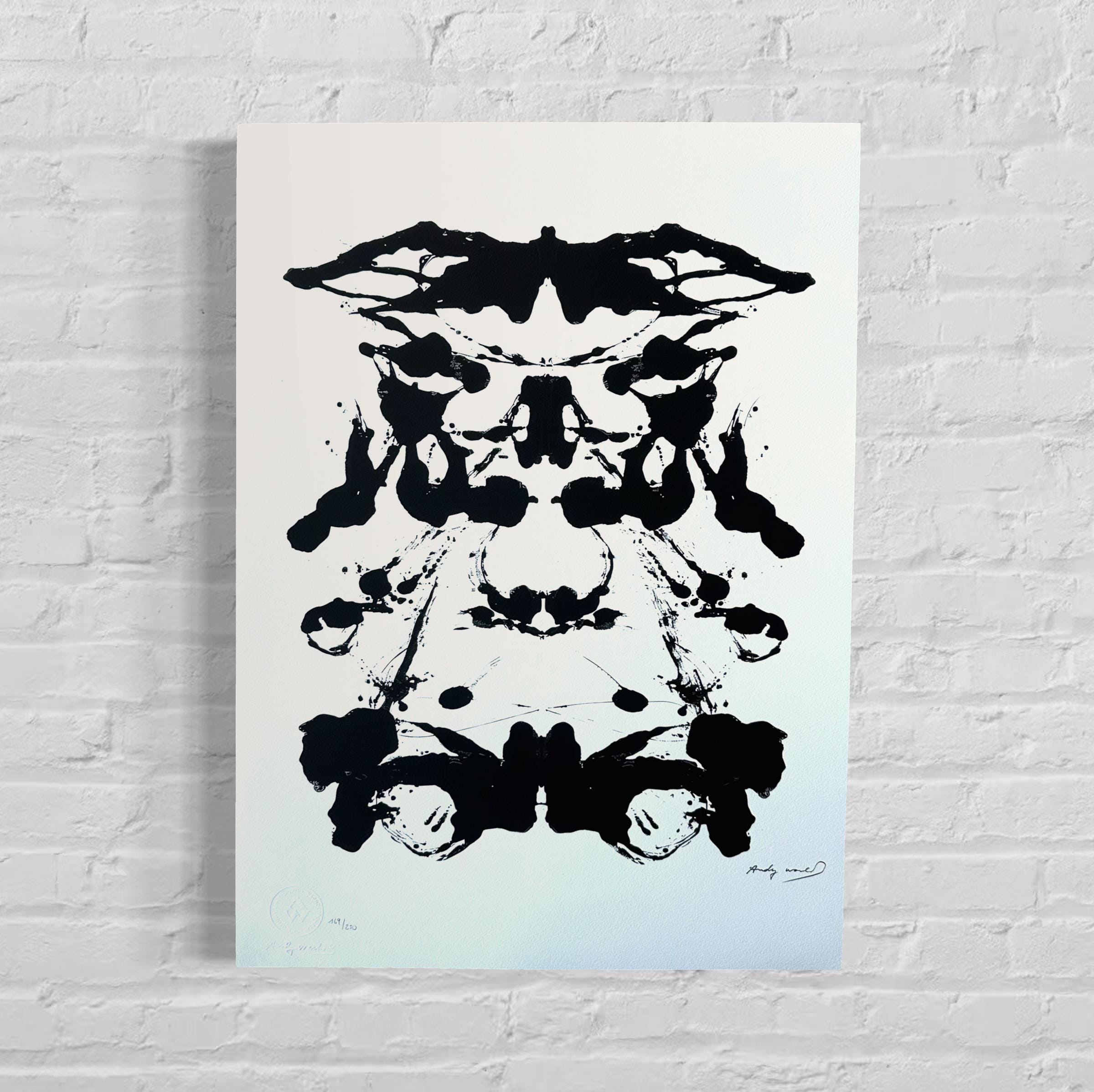 ANDY WARHOL Rorschach